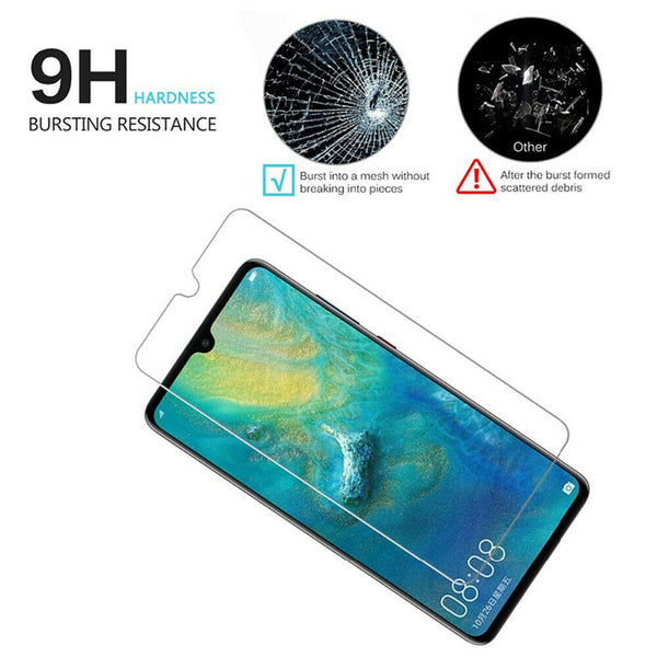 Screen Protector Transparent Tempered Glass Film Full Cover Fits For Huawei P30