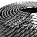 2.5M Car Front Bumper Spoiler Lip Splitter Valance Chin Protector Carbon Fiber