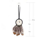 Bell Feathers Pure Handmade Small Dream Catcher Wall Hanging Pendant Decor