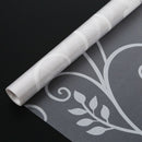 White Frosted Window Film Frost Etched Glass Sticky Back Plastic 45cm x 2m  T6M8