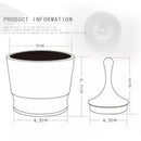 Aluminum Alloy Smart Dosing Ring For Brewing Bowls For 58mm Coffee Tamperin S5N4