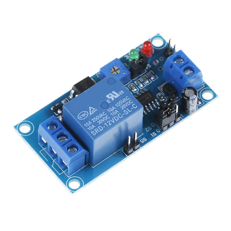 DC 12V time relay module normal open time delay relay control switch S.AU