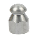 1/4"Inch Pressure Washer Drain Sewer Cleaning Female Nozzle Stainless Steel Hn