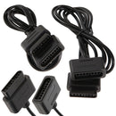 2pcs 6ft Extension Cable Cords for SNES Super Nintendo 16 Bit Controller