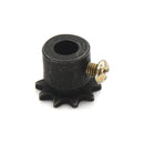 8mm Bore 10 Teeth 10T Metal Pilot Motor Gear Roller Chain Drive Sprocket FT