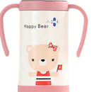 320ML Stainless Steel Double Wall Coffee Vacuum Flask Pink