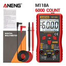 Digital LCD Multimeter Voltmeter Buzzer  Ammeter AC DC Current Circuit