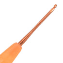 9pcs/Set 2.0mm-6.0mm Aluminium Crochet Hooks Kit Smooth Needle Plastic Handle #