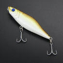 5pcs Fishing Lures Crankbait Minnow Hooks Crank Baits Poper Lure