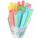100Pcs Mix Color Large Drinking Straws For Bubble Smoothie Milkshake Set Hot
