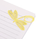 Golden Dragonfly Metal Bookmarks Book Label Birthday Wedding Party Favor Gifts