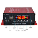 G8 Car 12V 200W 4 Channel Digital Power Amplifier Stereo bluetooth AUX FM MP Gw