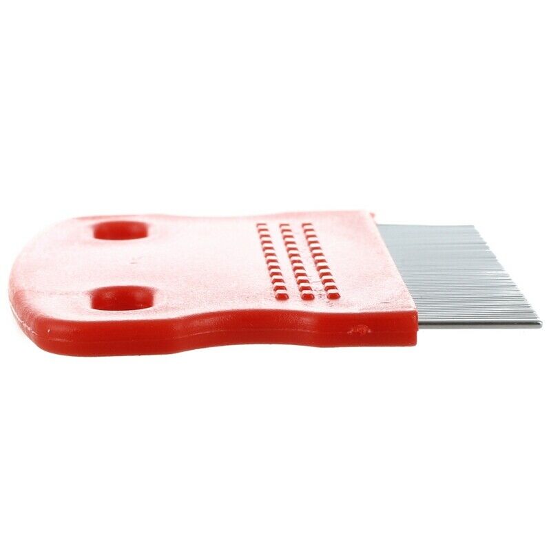 Flea Fine Toothed Clean Comb Pet Cat Dog Hair Brush Soft Protection Steel S