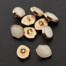 10pcs 12mm marble enamelcovered shank Buttons Metal Shank Buttons for Sewing DIY