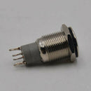 16mm Universal LED Car Emergency Hazard Warning Light Push Button Switch