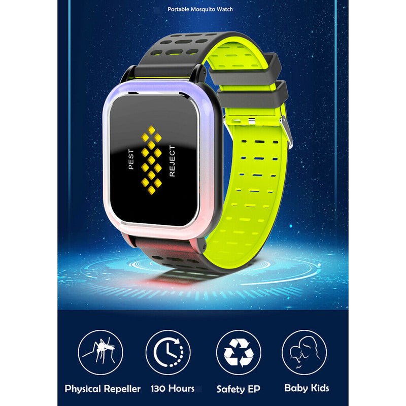 Ultrasonic Mosquito  Wristbands Non-Toxic Insect  Wristbands