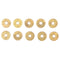 50Pcs Traditional Feng Shui Chinese Coins Lucky Fortune Wealth Jewelry Making  Z