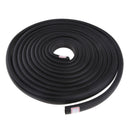 5 meters Weatherstrip Car SUV Door Rubber Weather Seal Strip 19x19mm