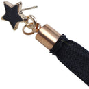 Women Bijoux Jewelry Classic Star Tassel Long Earring - Black
