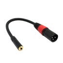(1/8 Inch) Unbalanced 3.5mm to XLR Cable (XLR to 3.5mm Cable) Female to Male