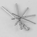 5 PCS Galvanized Construction Drill Bits Cement Drill Hammer Bits