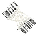 2Pack Double Insert Comb Clip Stretchy Hair Head Comb DIY Hair Styling Tools