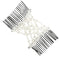 2Pack Double Insert Comb Clip Stretchy Hair Head Comb DIY Hair Styling Tools