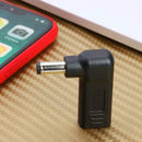 90 Degree USB3.1 USB-C Type-C Female to 5.5 x 2.1mm DC Male Plug Adapter A