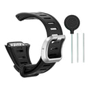 For Polar FT60 Replace Silicone Smart Watch Strap Band WristBand Men Black
