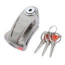 DX15 Metal New Motorcycle Bicycle Antitheft Wheel Disc Brake Lock Security