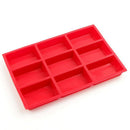 9 Cup Muffin Brownie Cake Mold Silicone Nonstick Bakeware Family DIY Baking OZ