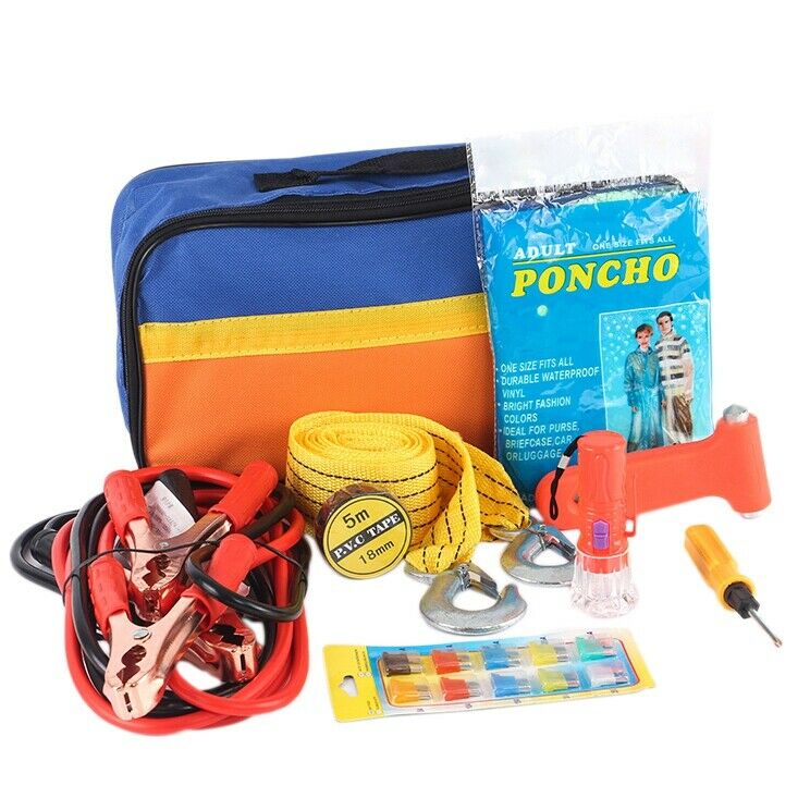 Car Emergency Kit Car Roadside Emergency Tool Supplies Car Rescue Package C R6N8