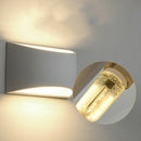 Led Wall Sconce Up and Down Indoor Wall Light Uplighter Downlighter Gypsum