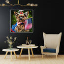 Full Round Drill Picture DIY Costume Dog Diamond Painting Poster (W573)