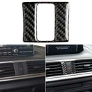 Carbon Fiber Hazard Light Switch Button Cover Trim for Mazda 3 2013-2018