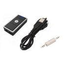 Bluetooth Receiver 4.2 Wireless Bluetooth Audio Receiver 3.5Mm Car Aux Blue