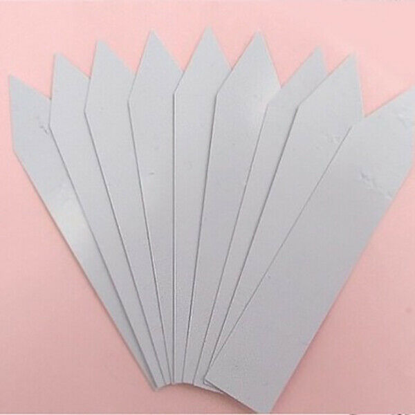 100 Pcs Reusable Pvc Plant Tag Label Tree Fruit Seedling Garden Flowerpot P