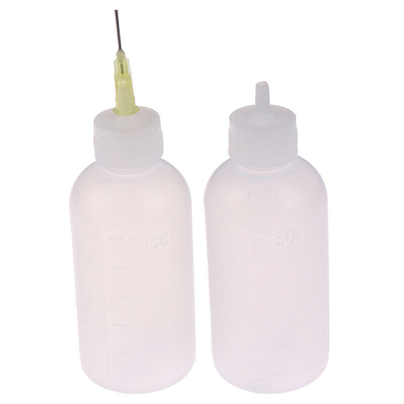 50ml Needle Dispenser Dispensering Bottle Rosin Solder Liquid Glue Bottle DD Gw