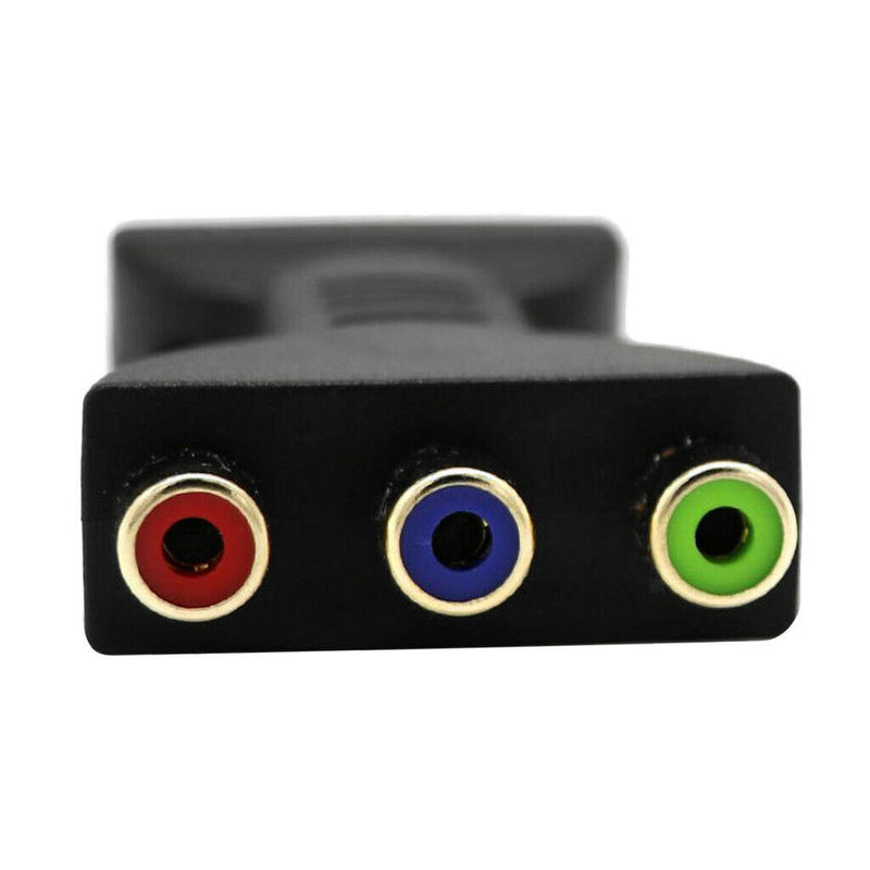HDMI Male To 3 RGB RCA Video Audio Adapter RGB Component Connector For HDTV