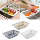 Sink Drying Rack Sink Dish Rack Counter Container Kitchen Sink Basket gray