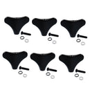 6pcs/set 4 String Bass Tuners Tuning Pegs Keys Button for JB Precision Bass