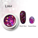 Francheska Professional Diamond Glitter Uv Nail Gel Polish Soak Off Long-La