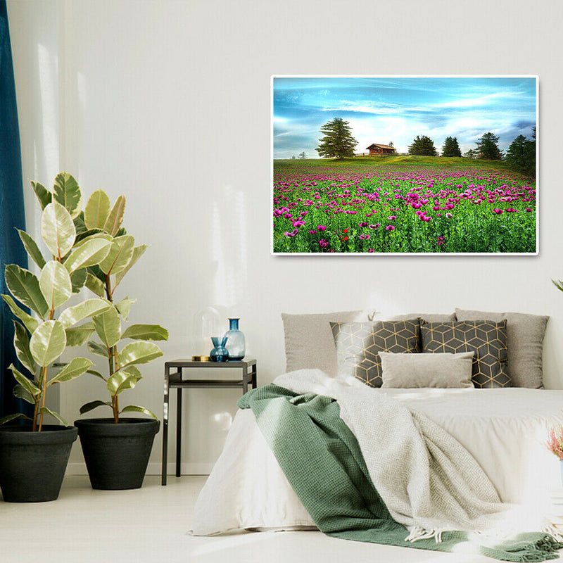 1000 Pieces DIY Paper Jigsaw Puzzle Sea of Flowers Assembling Picture Toys