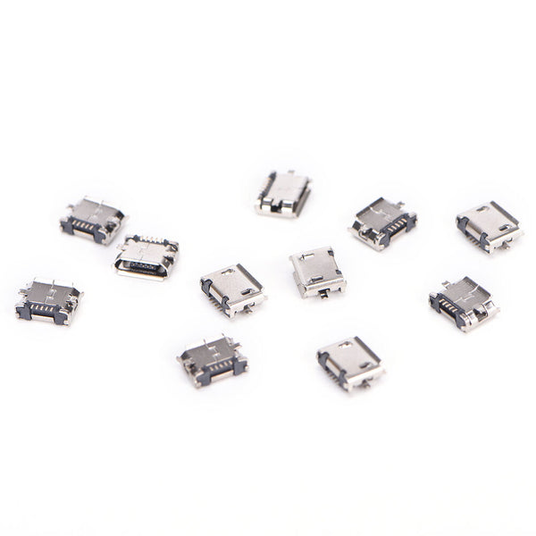 10X Micro USB 5pin B type Female Connector For Connector 5pin Charging Socket Gw