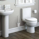Bathroom Accessories Wall Mounted Space Aluminum Bathroom Toilet Brush Hold