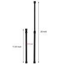 5 Pack Cupboard Bars Tensions Rod Spring Curtain Rod for DIY Projects, Exte M3H8