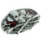 Gothic Skeleton Ghost Head Halloween Hip Hop Cowboy Biker Mens Belt Buckle