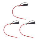 3 Pieces Solar Battery SAE Plug DIY Extension Line Connector Cable 30cm New