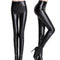 Thickened Leggings Skinny Pants Women Leather Warm Pants High Waisted Trouserâ„–[