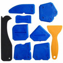 9 Pieces Sealant Tools Caulking Kit Silicone Remover Sealing Tool for Bathr